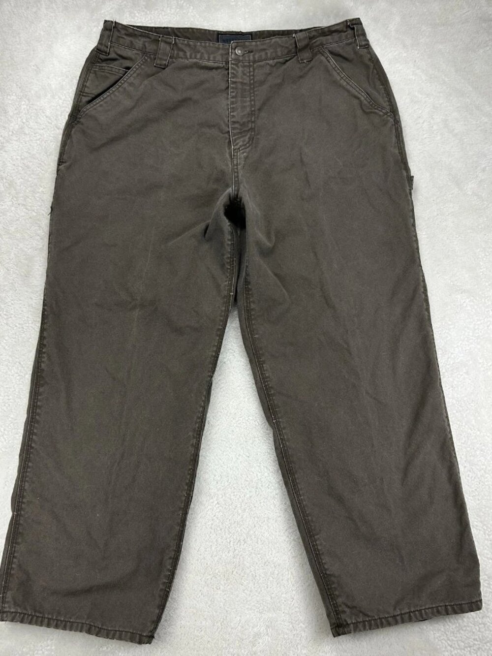 Murdoch's Work Wear Pants Flannel Lined Canvas Men's 38x30 Heavy Duty Farm Ranch